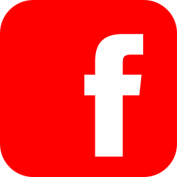256x256 Free Red Facebook Icon