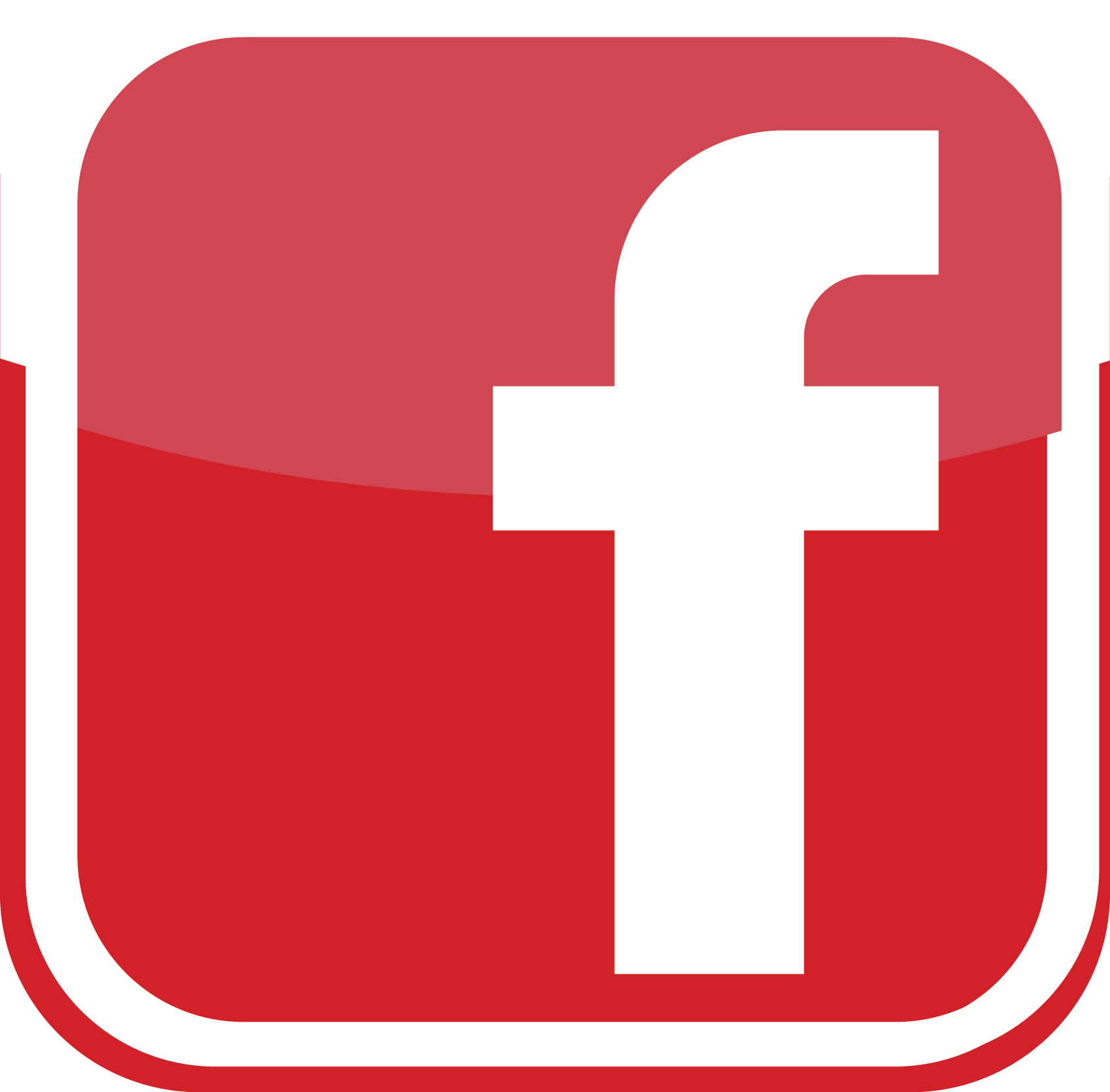 1692x1664 Red Facebook Logos