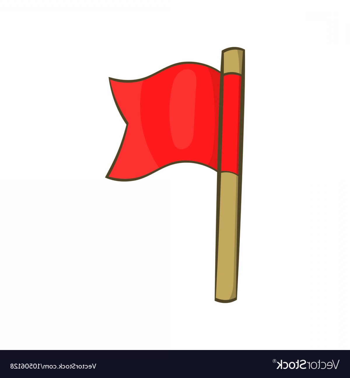 Football Flag Icon Cartoon Style Vector Soidergi 1200x1296 Football Flag Icon Cartoon Style Vector Soidergi