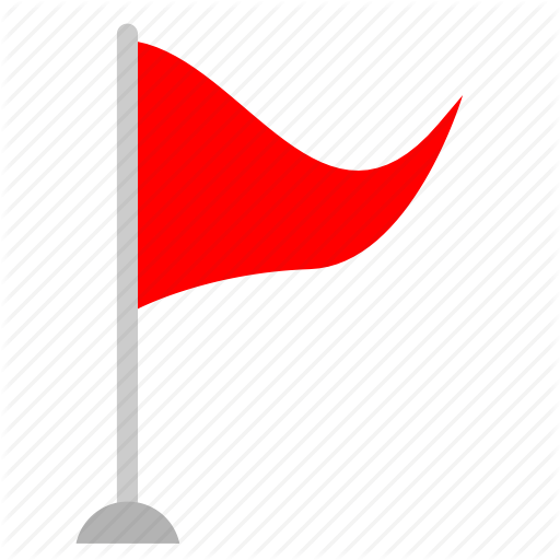 Red Flag Icon Clipart 512x512 Red Flag Icon Clipart