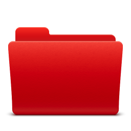 256x256 Folder Icon Download Soda Red Icons Iconspedia