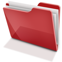 Red Folder Icon at Vectorified.com | Collection of Red Folder Icon free ...