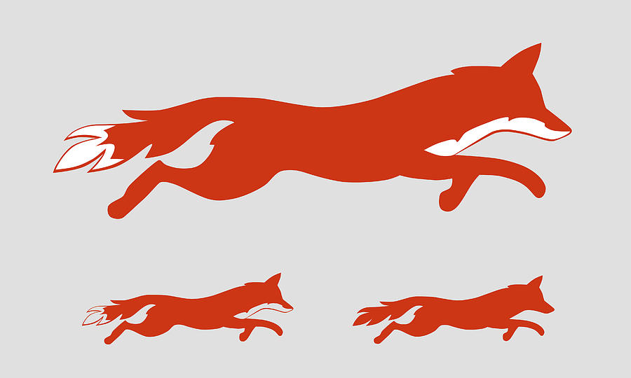 900x540 Running Fox Icon