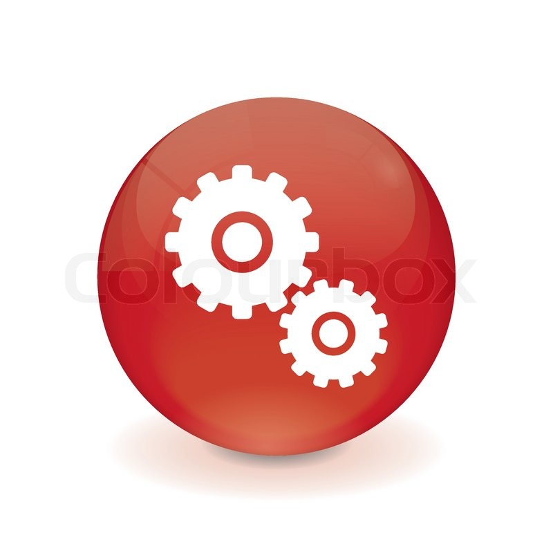 800x800 Round Red Button