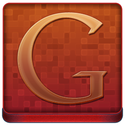 256x256 Red Google Coloured Icon