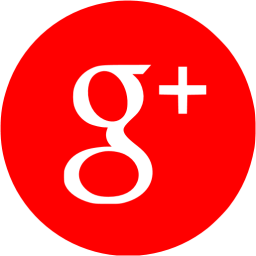 256x256 Red Google Plus Icon