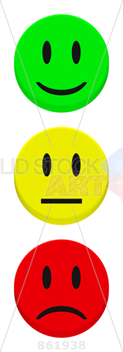 176x500 Stock Photo Of Vector Green Smiling Yellow Emotionless And Red
