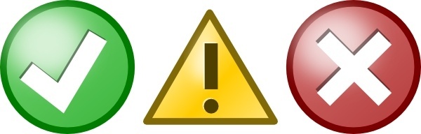 600x192 Tick Free Vector Download