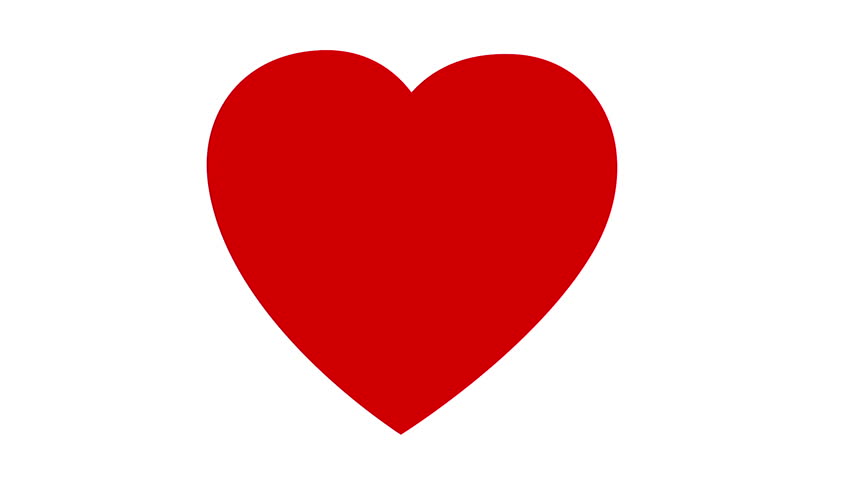 852x480 Red Heart Icon Png