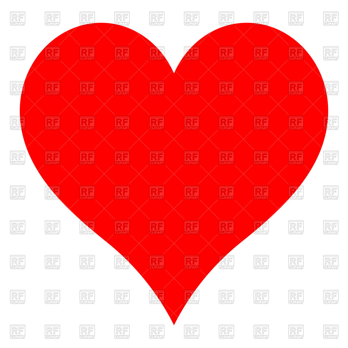 1200x1200 Red Heart Icon On White Background Vector Image Of Icons