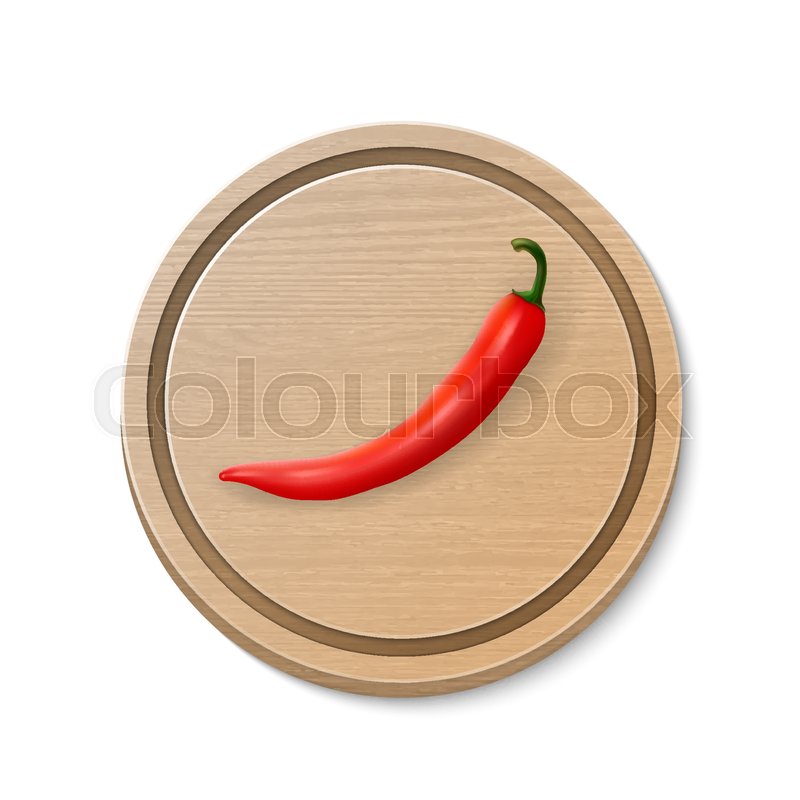 800x800 Realistic Red Hot Chili Pepper Icon On Stock Vector Colourbox