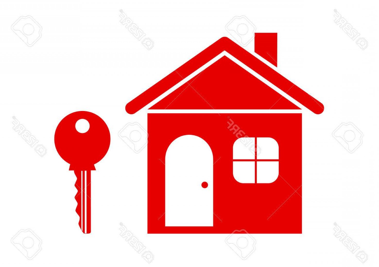 Photostock Vector Red House Icon On White Background Geekchicpro 1560x1102 Photostock Vector Red House Icon On White Background Geekchicpro