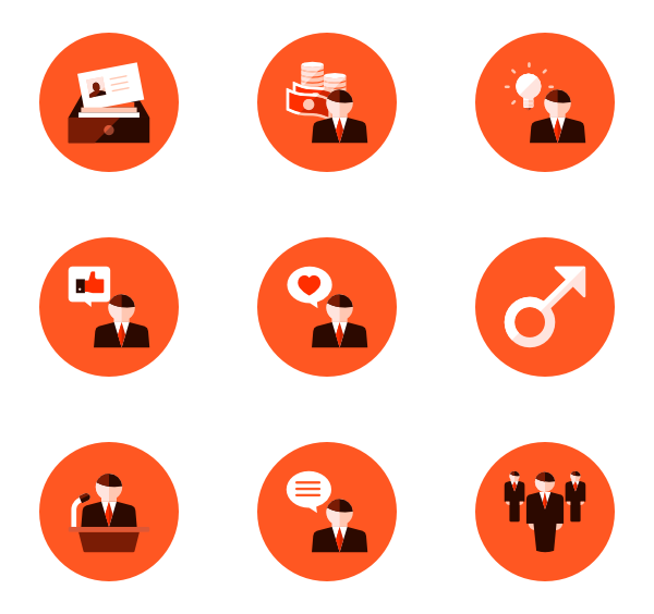 600x564 Essential Circle Icon Style Red