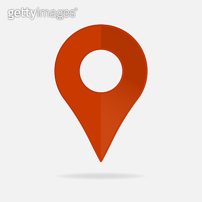 416x416 Vector Image Positioning On The Map Mark Gps Icon Red Icon