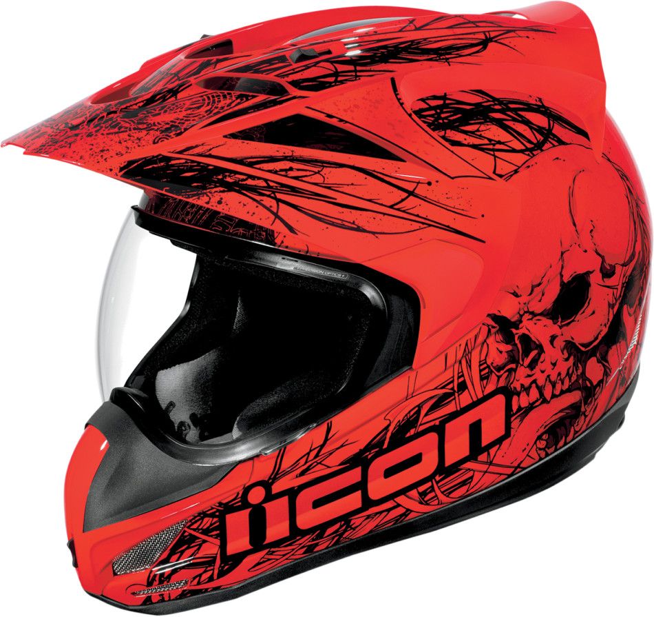 Red Icon Helmet