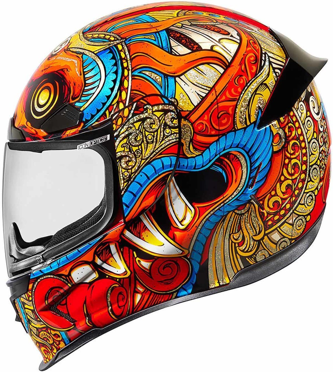 1145x1280 Icon Airframe Pro Barong Helmet Red