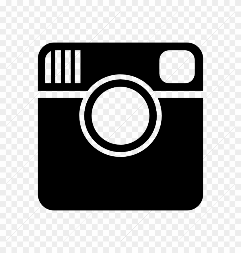 840x880 Instagram Social Icon Black