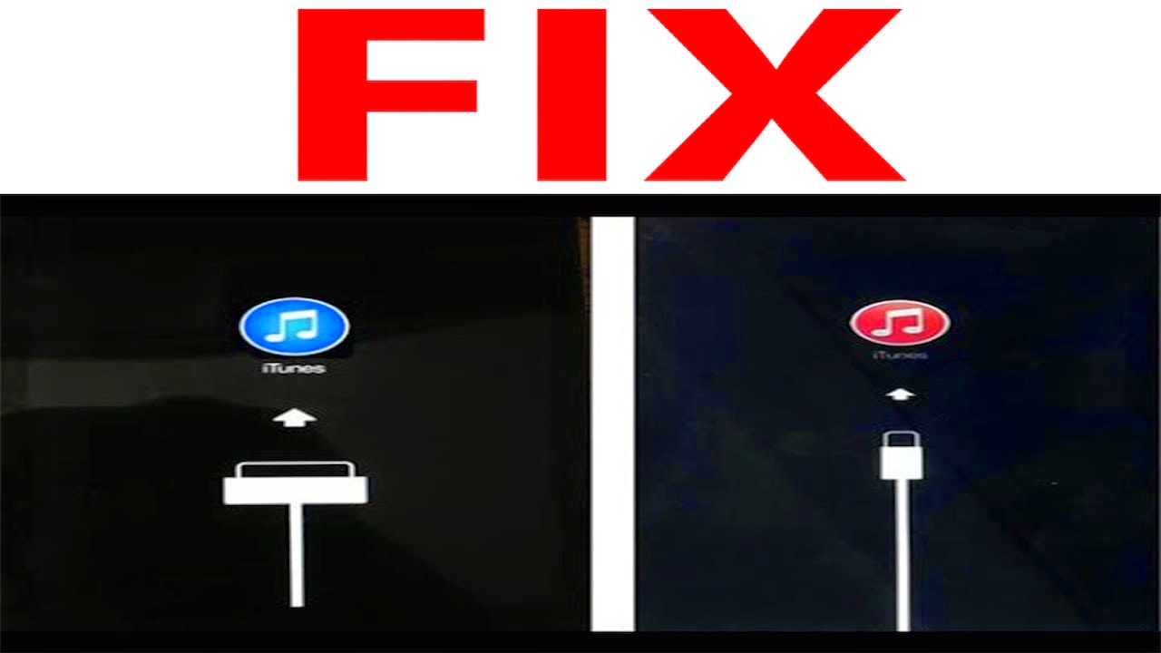 1280x720 Ipad Stuck On Itunes Logos