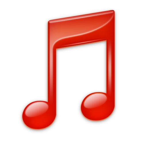 512x512 Red Itunes Icon
