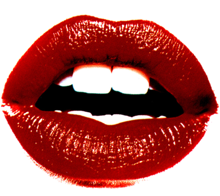 450x400 Red Lips Symbols Emoticons