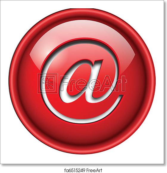 561x581 Free Art Print Of Email Icon, Button Email Mail Icon, Button