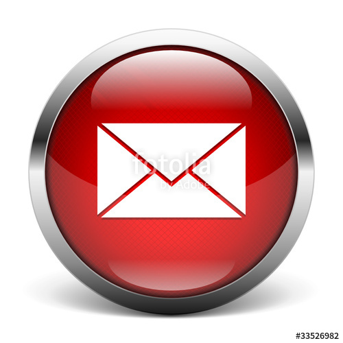 500x500 Red Mail Icon Stock Image And Royalty Free Vector
