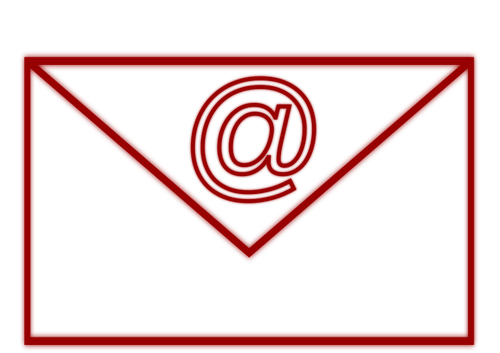 500x353 Red E Mail Icon
