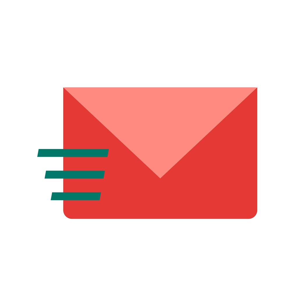 1024x1024 Sending Message Flat Multicolor Icon