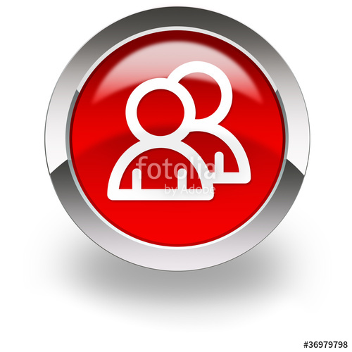 500x500 Red Messenger Icon Stock Photo And Royalty Free Images On Fotolia