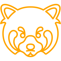 256x256 Free Orange Red Panda Icon