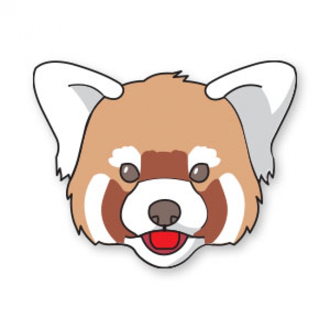 650x650 Free Vectors Red Panda Icon