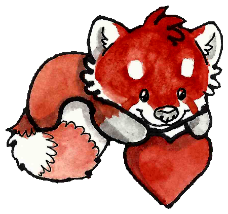 450x422 Icon And Sticker Set Commissions, Free Red Panda Stickers