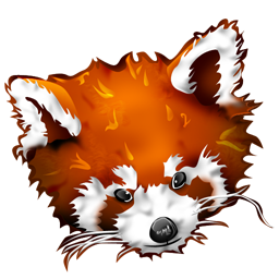 256x256 Red Panda,canidae,illustration,red Fox,cartoon,snout,carnivore,fox
