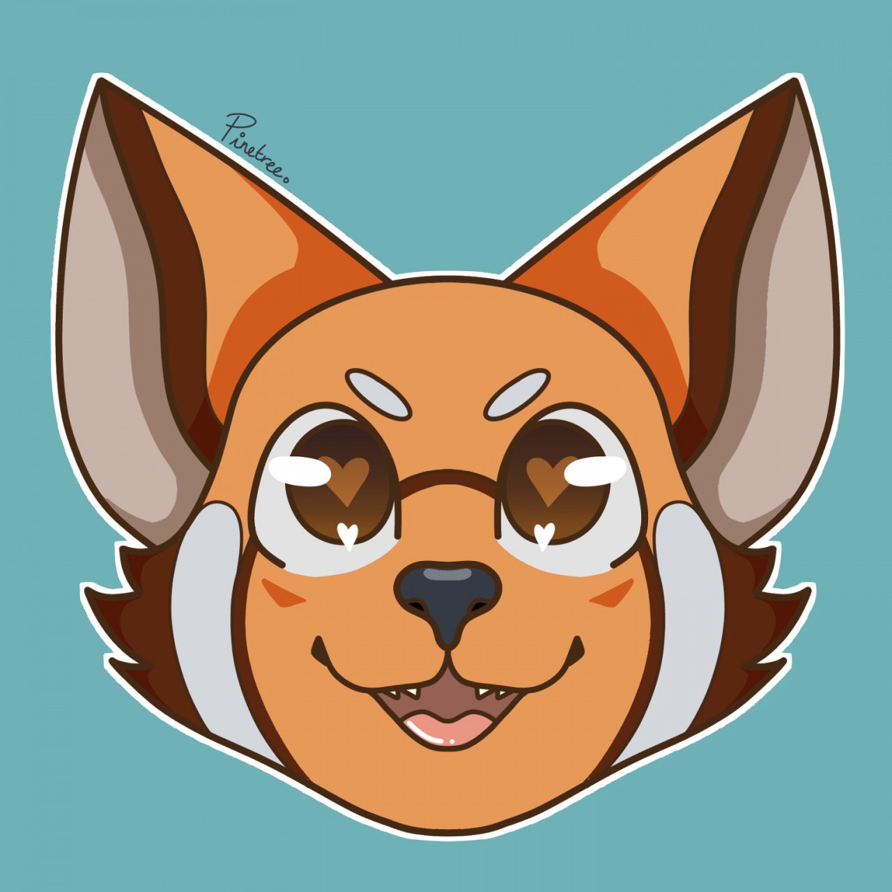 1280x1280 Red Panda Icon Example
