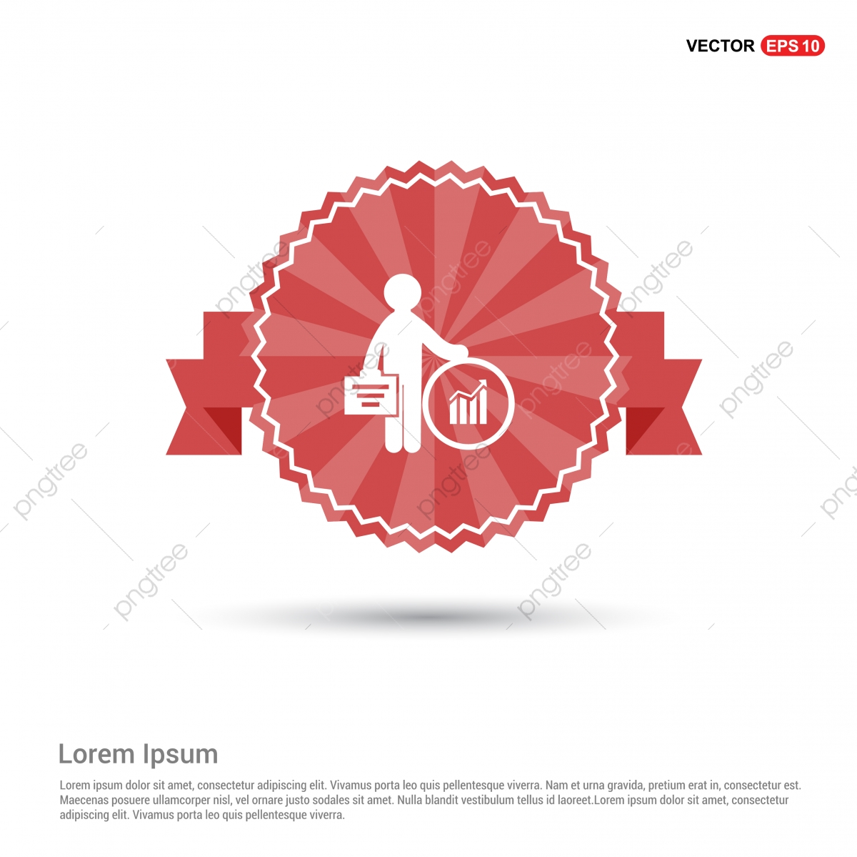 1200x1199 Business Finance Icon Red Ribbon Banner, Black Man, Black People