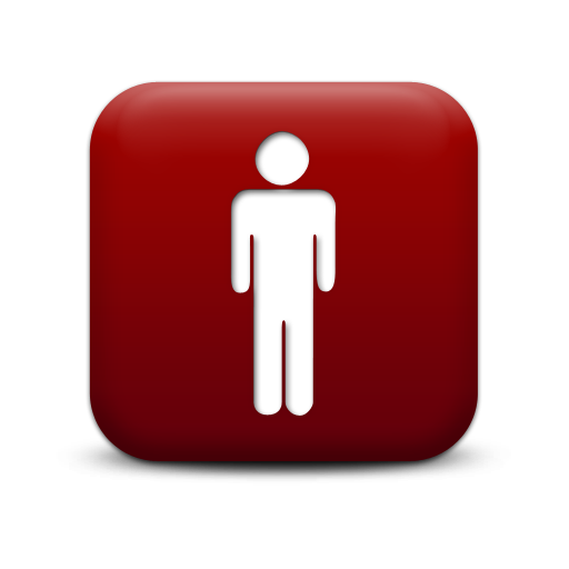 512x512 Free High Quality Person Red Icon