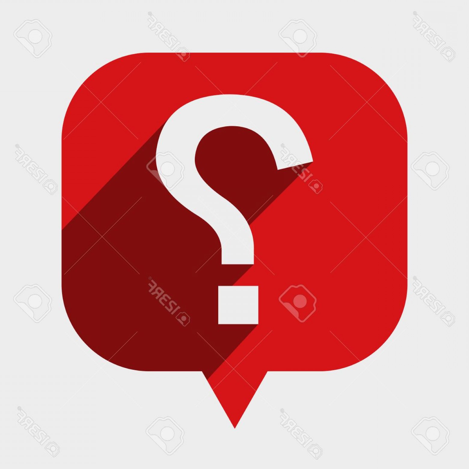 1560x1560 Red Question Mark Icon Vector Hoodamathrun
