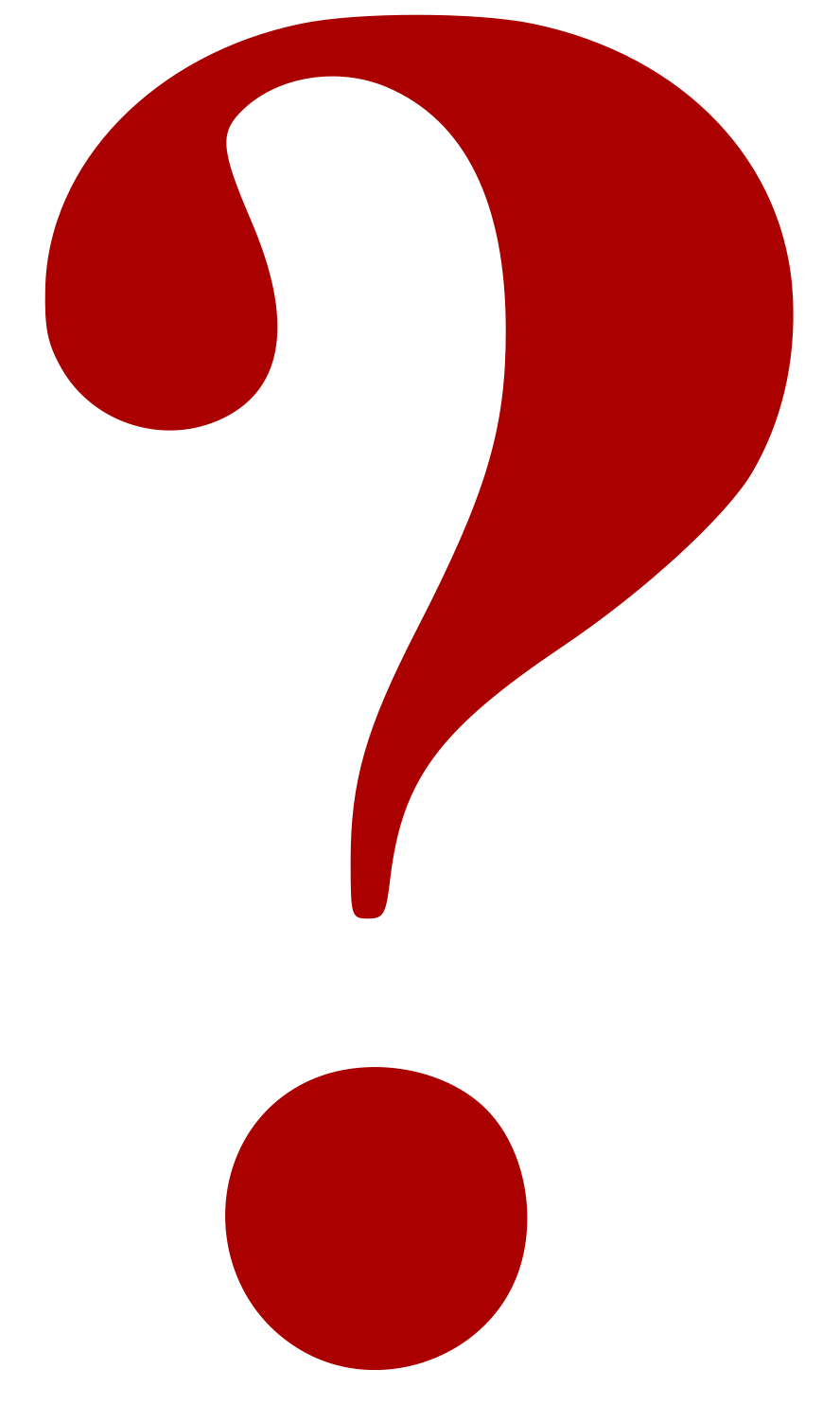 Red Question Mark Icon at Vectorified.com | Collection of Red Question ...