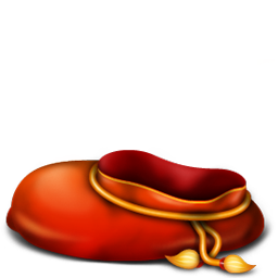 256x256 Recycle Bin Empty Icon Download Red Christmas Icons Iconspedia