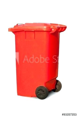 334x500 Red Trash Cans