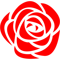 256x256 Red Rose Icon