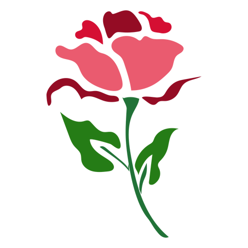 512x512 Red Rose Stem Icon