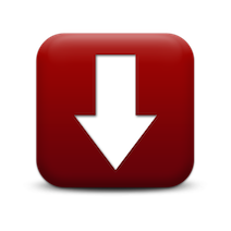 212x212 Simple Red Square Icon Arrows Arrow Thick Down Royal