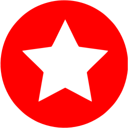 256x256 Red Star Icon