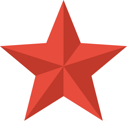 512x512 Red Star Icon