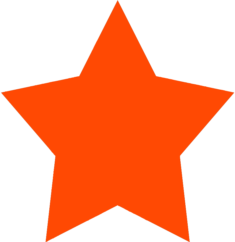 795x818 Colored Red Star Clipart