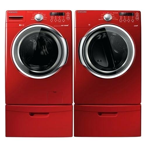 500x500 Front Load Washer Red And Gas Dryer Samsung Grid Icon Cu Ft Steam