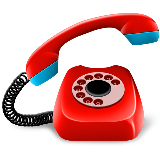 512x512 Red Phone Icon