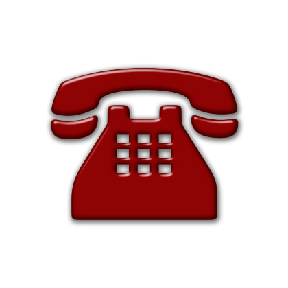 420x420 Black And Red Phone Icon Images