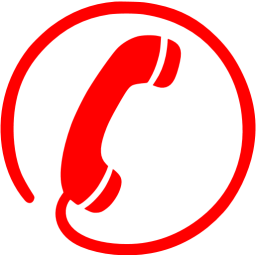 256x256 Red Telephone Icon Png Png Image
